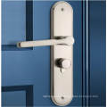 European-style brushed bedroom door handle lock modern simple wooden door lock mute indoor door lock